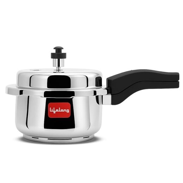Lifelong Stainless Steel Pressure Cooker 2Liters