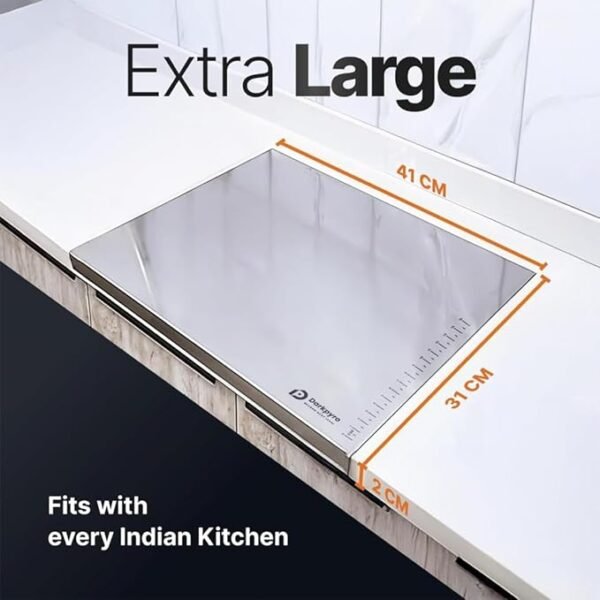 Darkpyro Large Countertop SS Chopping Board