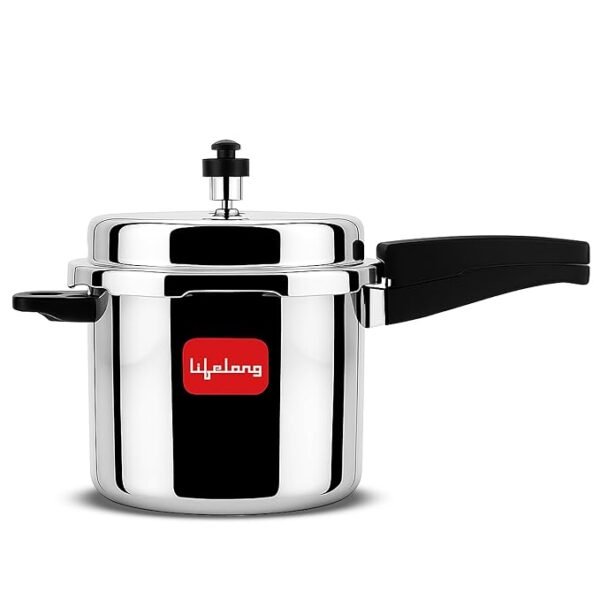 Lifelong Stainless Steel Pressure Cooker 5 Liters
