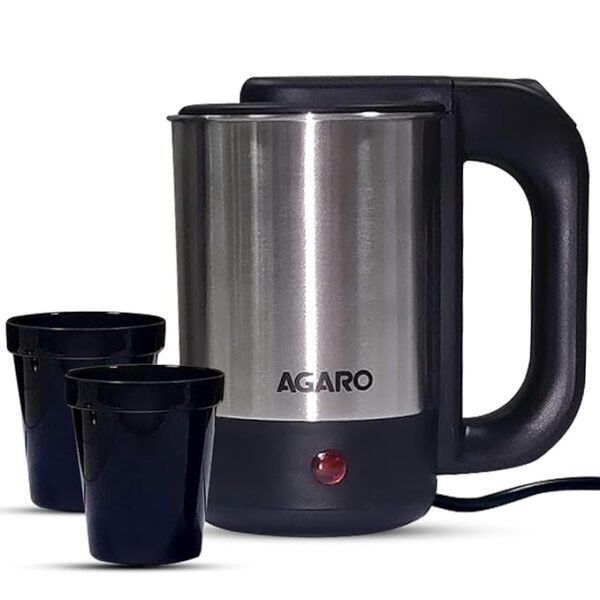 AGARO Optima Electric Kettle 1500-Watts, 0.5L