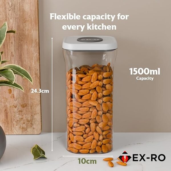 TEX-RO Plastic Pop - Up Containers 1500ML