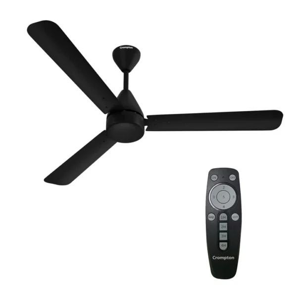 Crompton Hyperjet  fan(black) WITH REMOTE