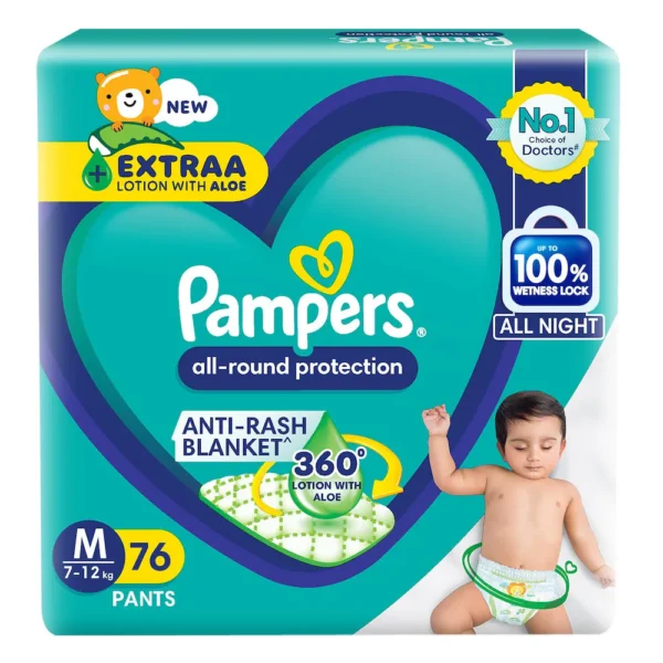 Pampers 76 pants size M