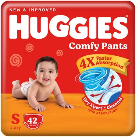 HUGGIES 42 PANTS  S SIZE