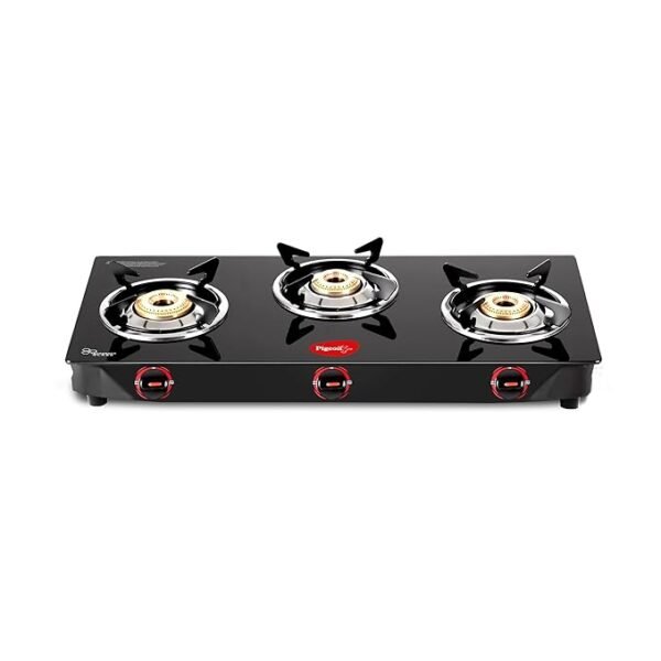 Pigeon by Stovekraft Aster 3 Burner Gas Stove