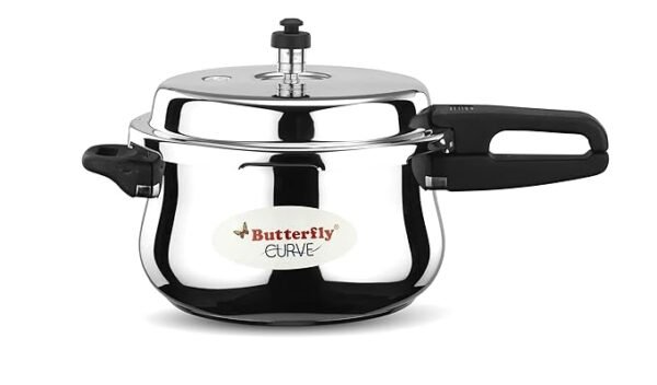 BUTTERFLY CURVE STAINLESS STEEL COOKER 5.5L