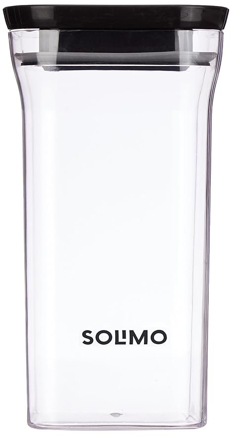 Solimo Plastic Storage Container Set Air Tight 1100ML