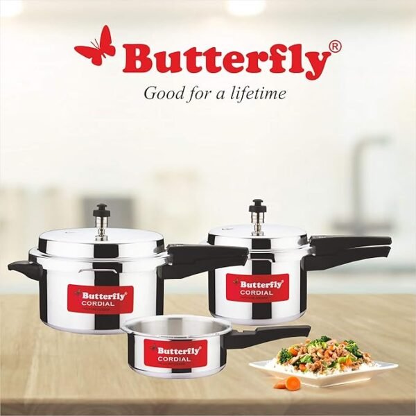 Butterfly CORDIAL plus SS 2 L, 3 L, 5 L Outer Lid ICooker